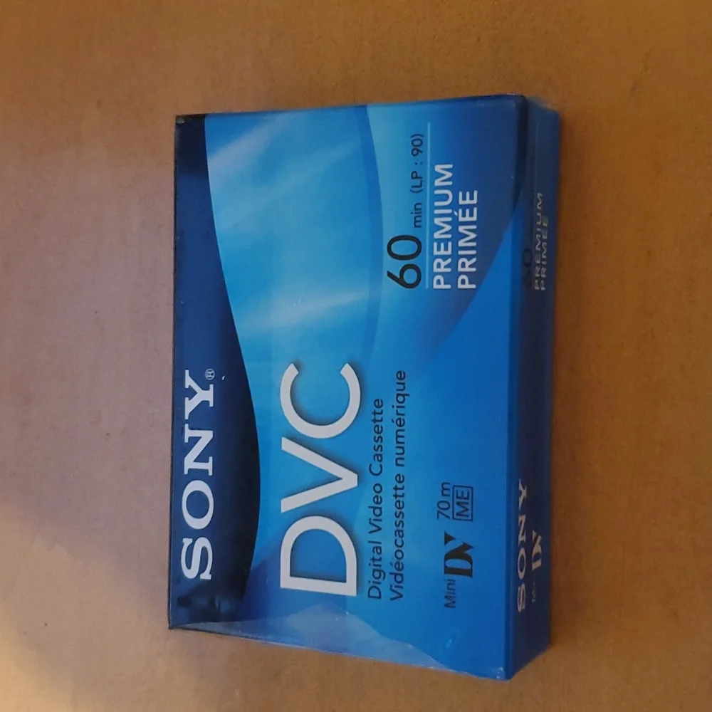 New Sony DVC Mini Video cassette 60 Minute